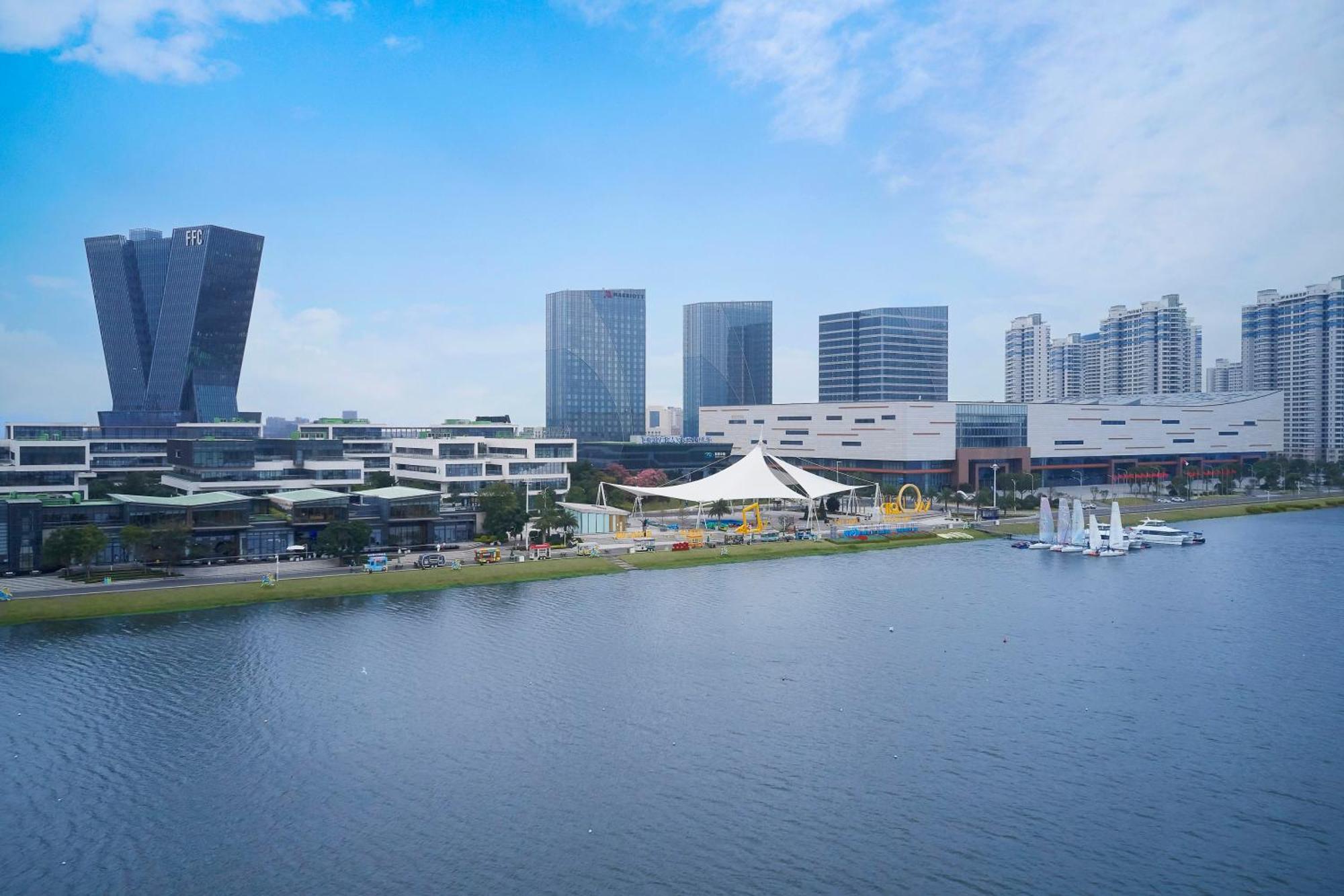 Fuzhou Marriott Hotel Riverside Kültér fotó